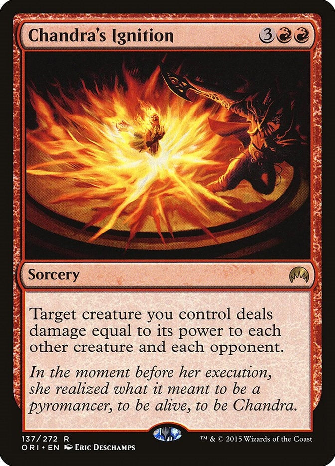 Image for Chandra's Ignition (137) (Magic Origins) - Magic: The Gathering