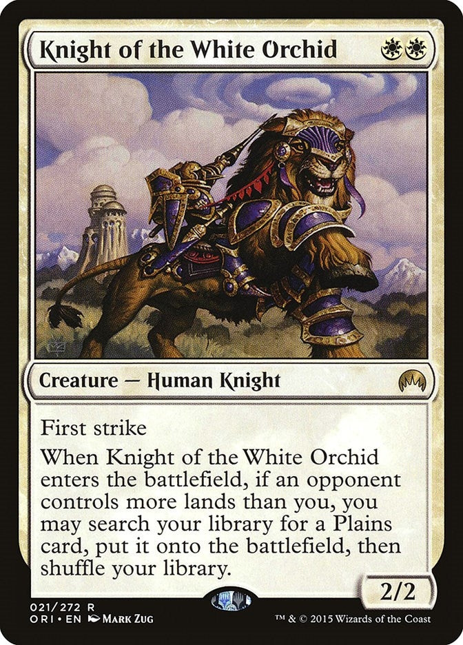 Image for Knight of the White Orchid (21) (Magic Origins) - Magic: The Gathering