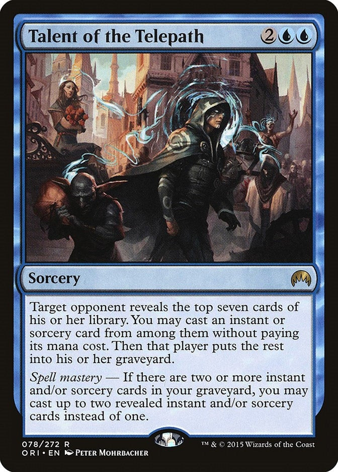 Image for Talent of the Telepath (78) (Magic Origins) - Magic: The Gathering