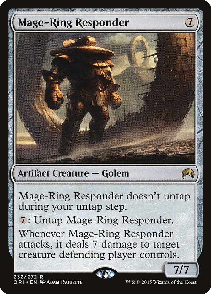 Image for Mage-Ring Responder (232) (Magic Origins) - Magic: The Gathering