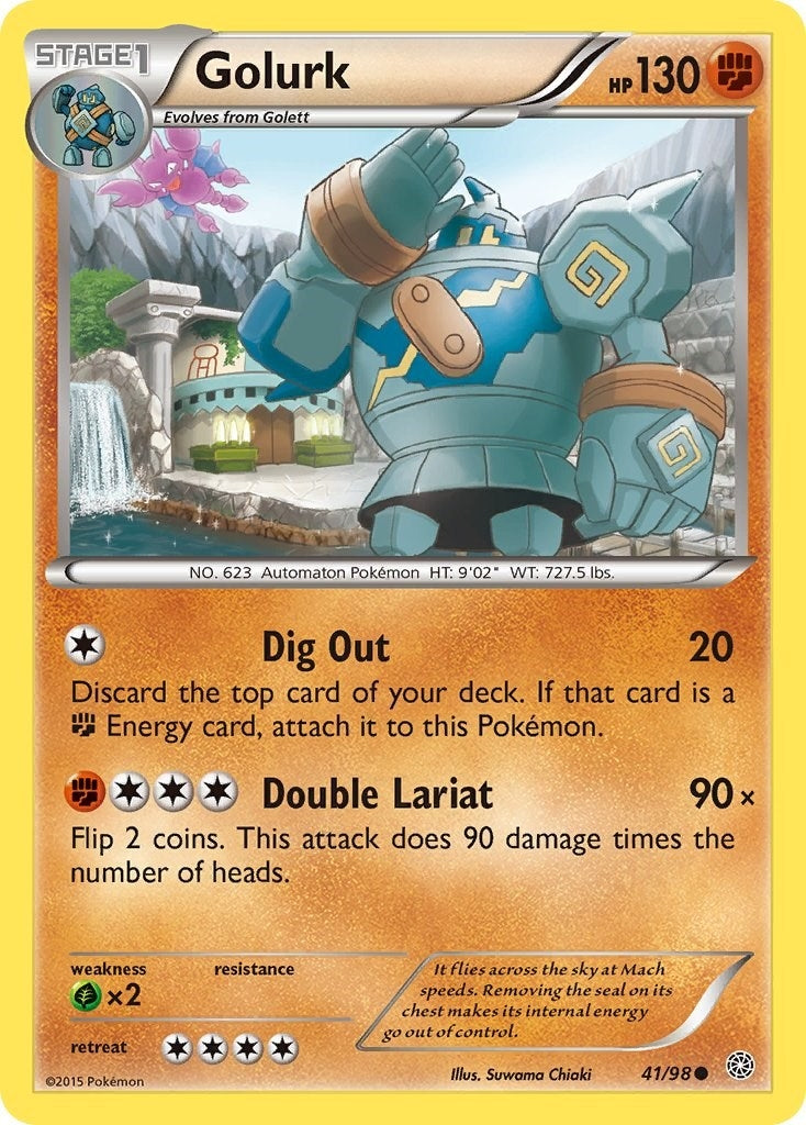 Image for Golurk (41) (41/98) (XY - Ancient Origins) - Pokemon
