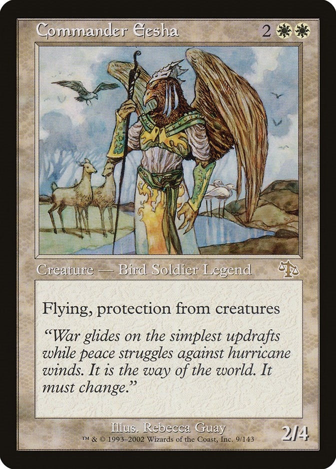 Image for Commander Eesha (9) (Judgment) - Magic: The Gathering