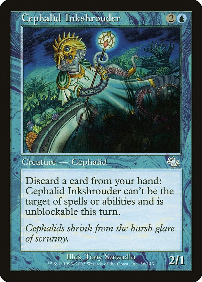 Image for Cephalid Inkshrouder (36) (Judgment) - Magic: The Gathering