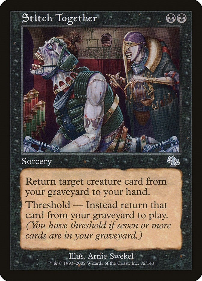 Image for Stitch Together (72) (Judgment) - Magic: The Gathering