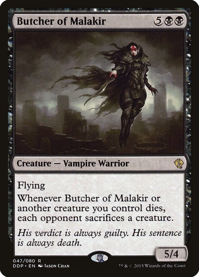 Image for Butcher of Malakir (47) (Duel Decks: Zendikar vs. Eldrazi) - Magic: The Gathering