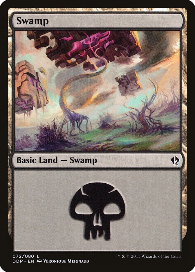 Image for Swamp (072) (72) (Duel Decks: Zendikar vs. Eldrazi) - Magic: The Gathering