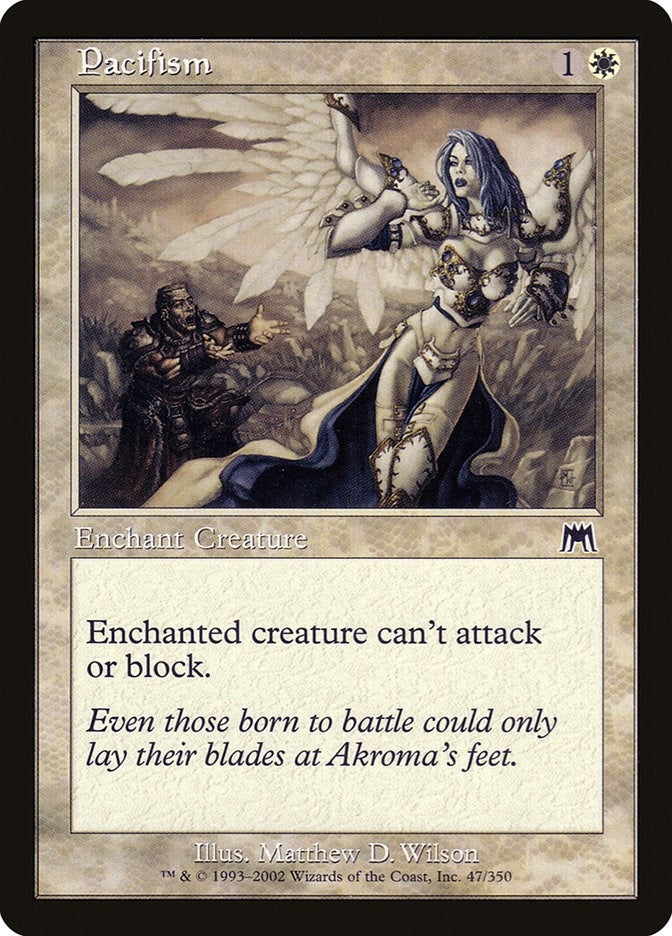 Image for Pacifism (47) (Onslaught) - Magic: The Gathering