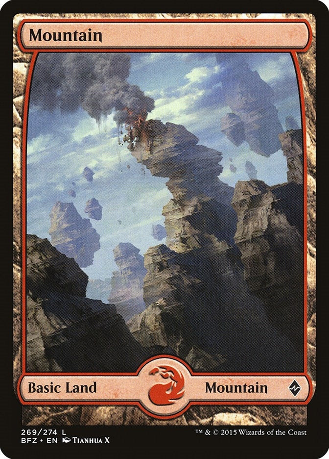Image for Mountain (269) - Full Art (269) (Battle for Zendikar) - Magic: The Gathering