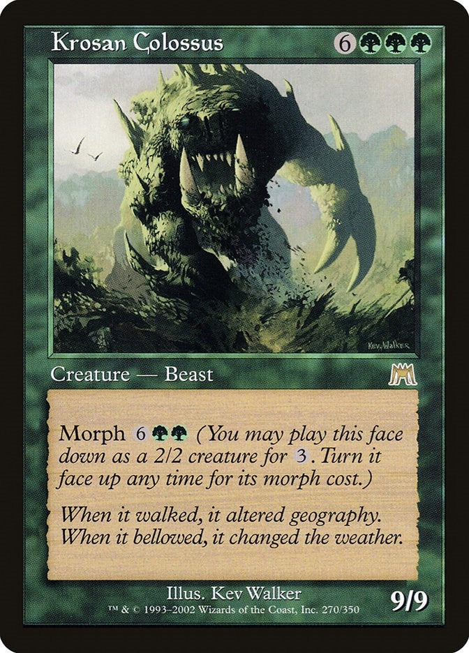 Image for Krosan Colossus (270) (Onslaught) - Magic: The Gathering