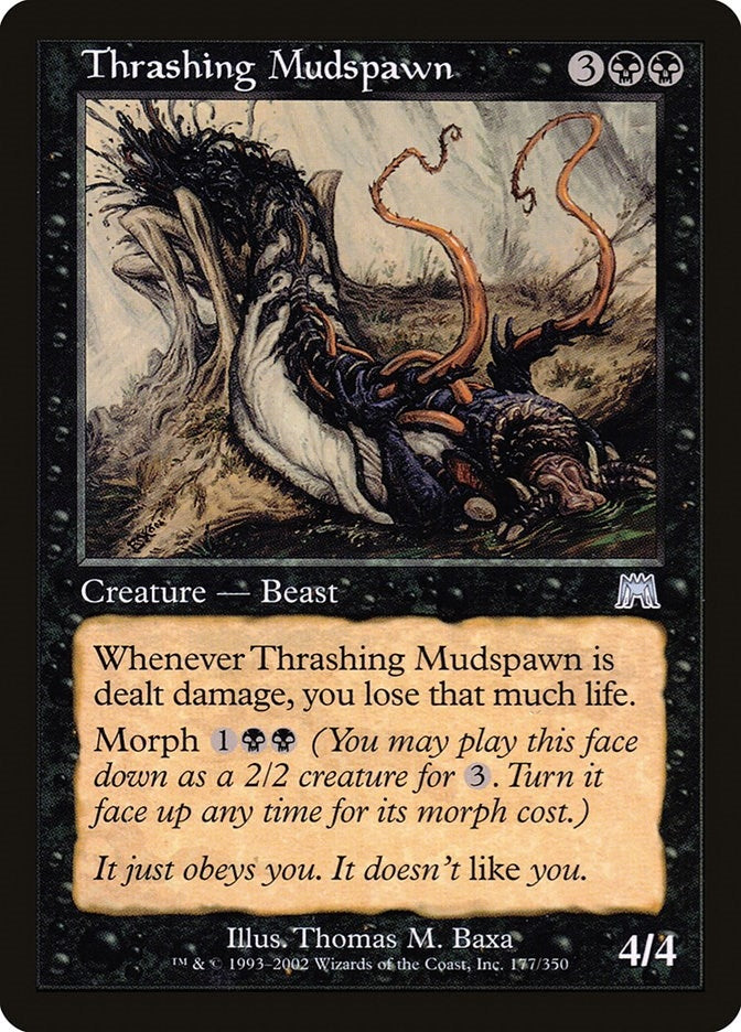 Image for Thrashing Mudspawn (177) (Onslaught) - Magic: The Gathering