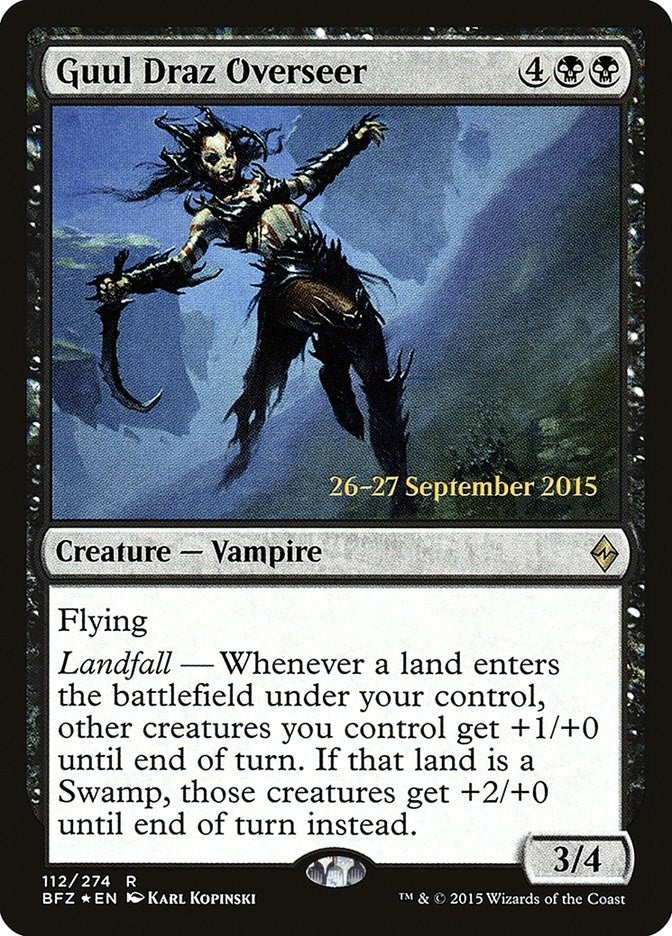 Image for Guul Draz Overseer (112) (Prerelease Cards) - Magic: The Gathering