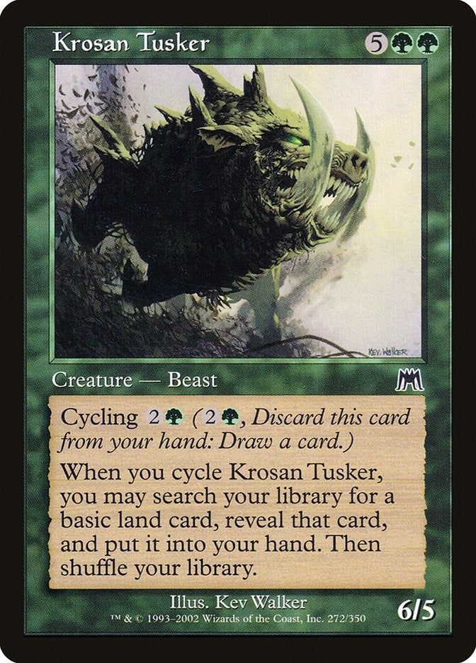 Image for Krosan Tusker (272) (Onslaught) - Magic: The Gathering