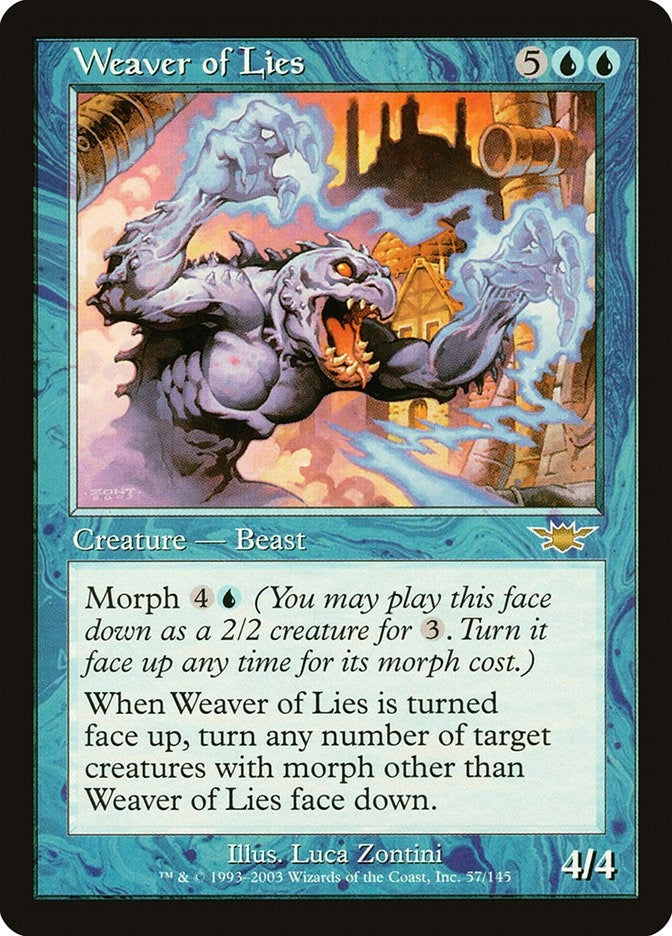 Image for Weaver of Lies (57) (Legions) - Magic: The Gathering