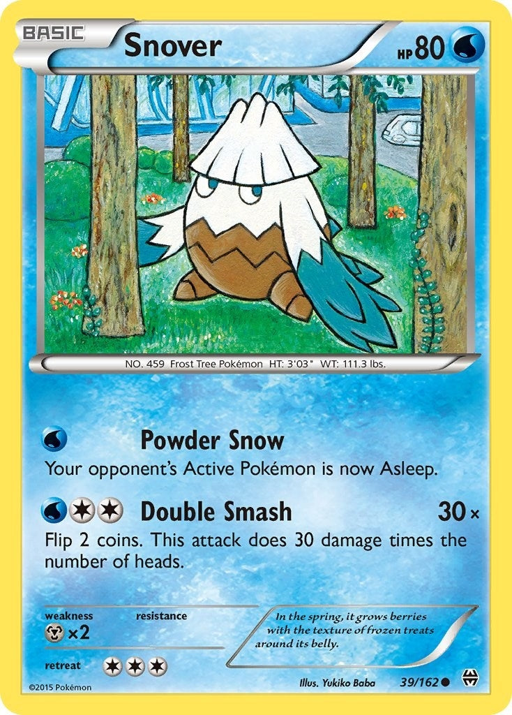 Image for Snover (39/162) (XY - BREAKthrough) - Pokemon