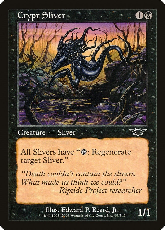 Image for Crypt Sliver (63) (Legions) - Magic: The Gathering
