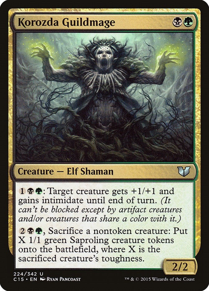 Image for Korozda Guildmage (224) (Commander 2015) - Magic: The Gathering