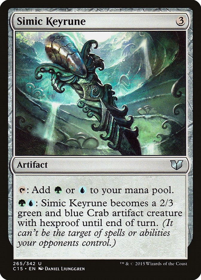 Image for Simic Keyrune (265) (Commander 2015) - Magic: The Gathering
