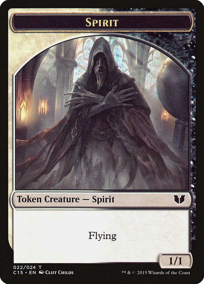 Image for Spirit (022) // Angel Double-Sided Token (22 // 2) (Commander 2015) - Magic: The Gathering