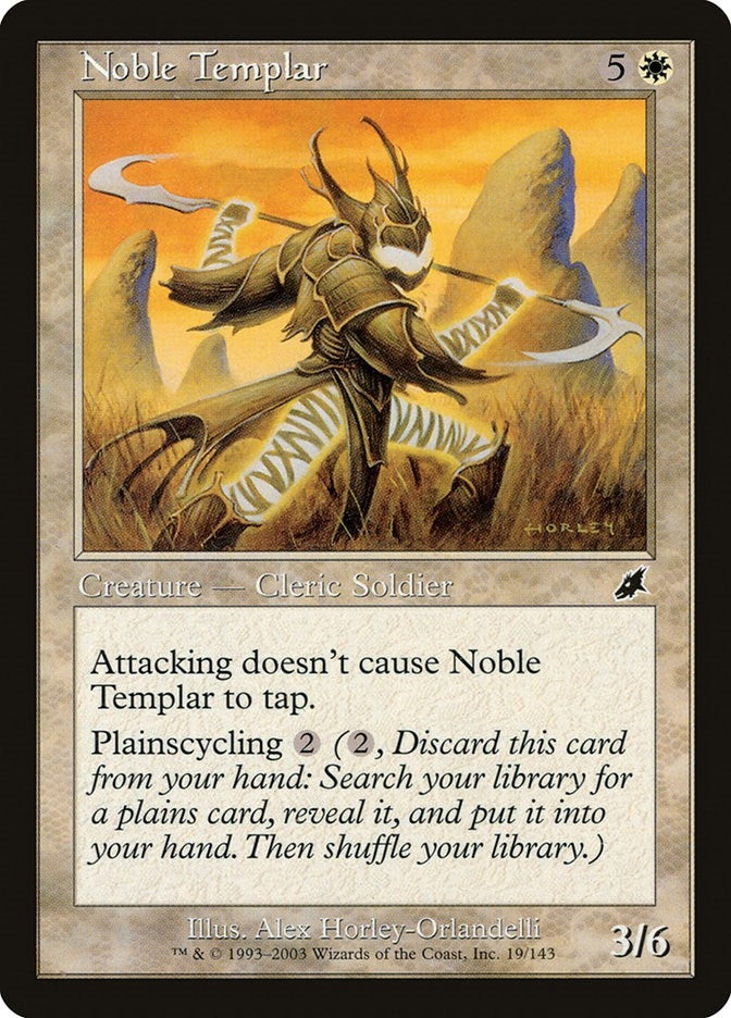 Image for Noble Templar (19) (Scourge) - Magic: The Gathering