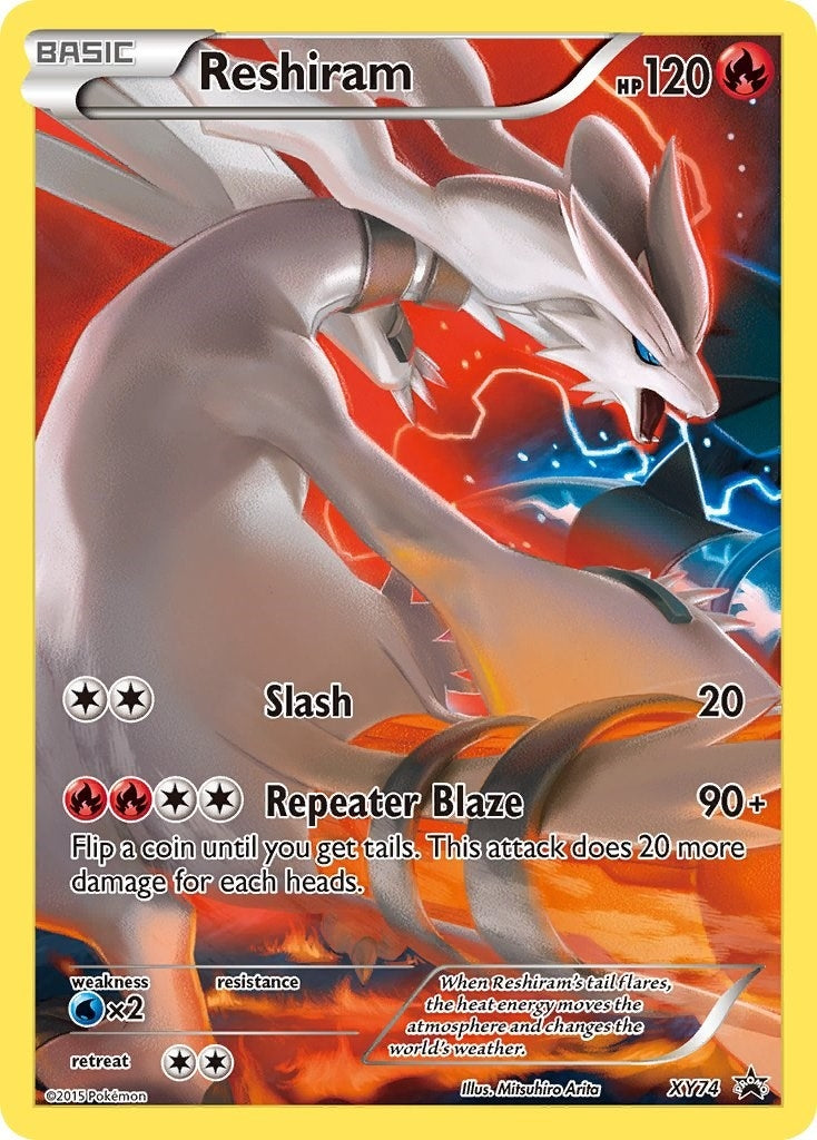 Image for Reshiram (Full Art Promo) (XY74) (XY Promos) - Pokemon