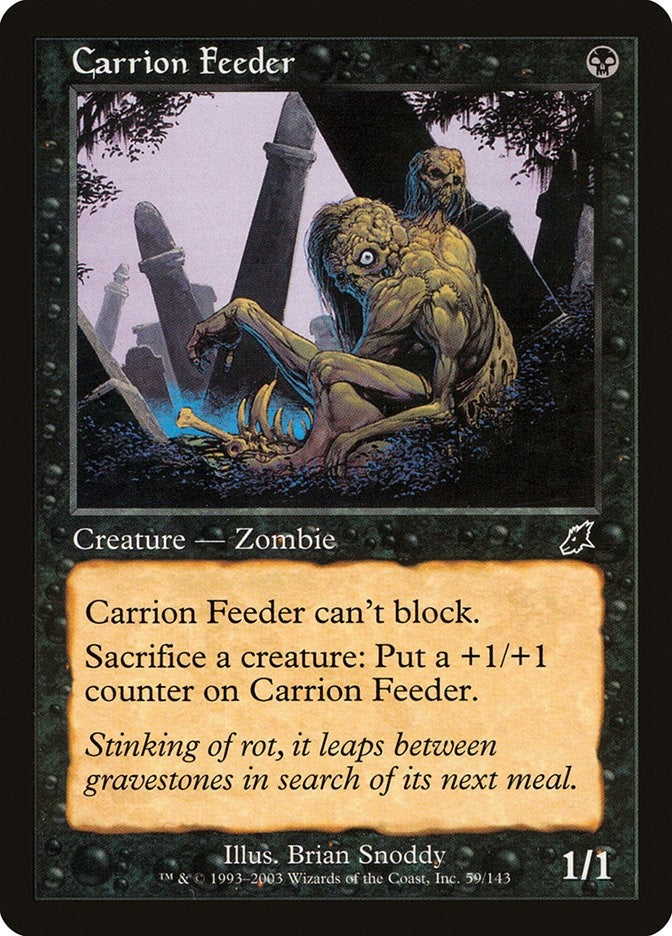 Image for Carrion Feeder (59) (Scourge) - Magic: The Gathering