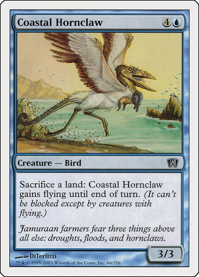 Image for Coastal Hornclaw (66) (8th Edition) - Magic: The Gathering