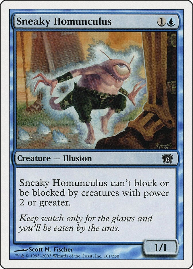 Image for Sneaky Homunculus (101) (8th Edition) - Magic: The Gathering