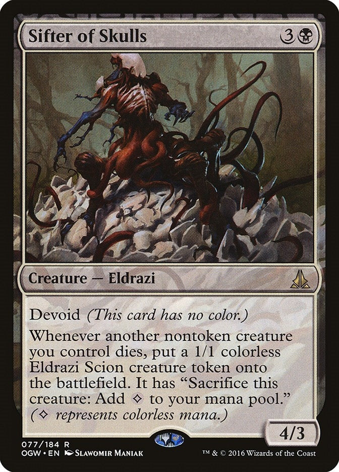 Image for Sifter of Skulls (77) (Oath of the Gatewatch) - Magic: The Gathering