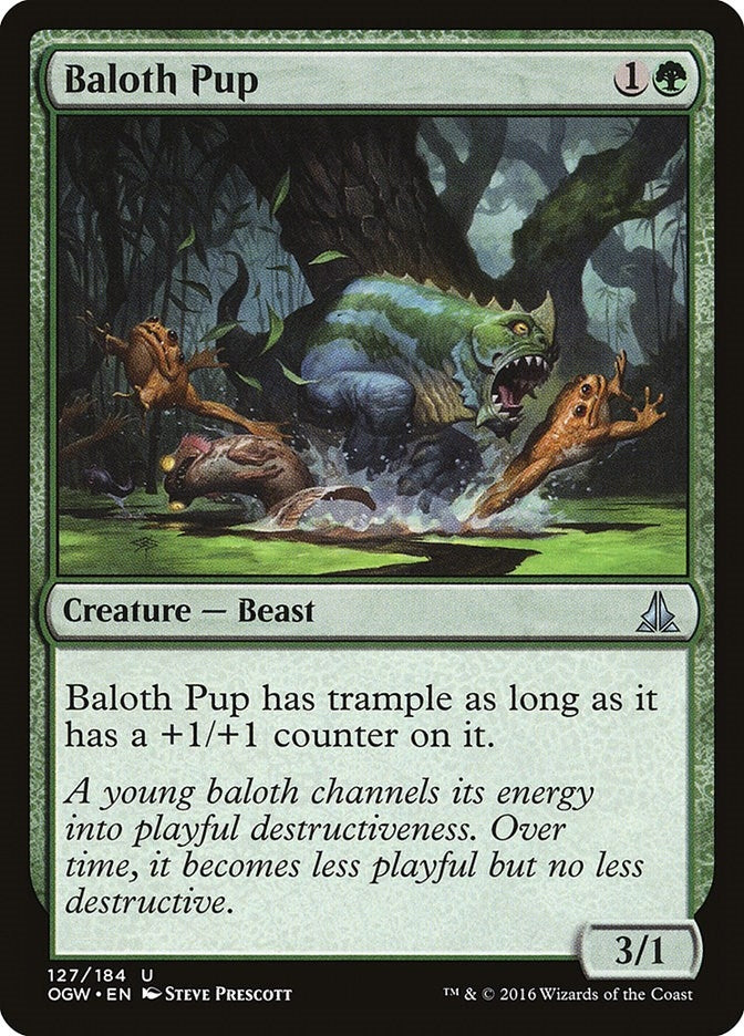 Image for Baloth Pup (127) (Oath of the Gatewatch) - Magic: The Gathering