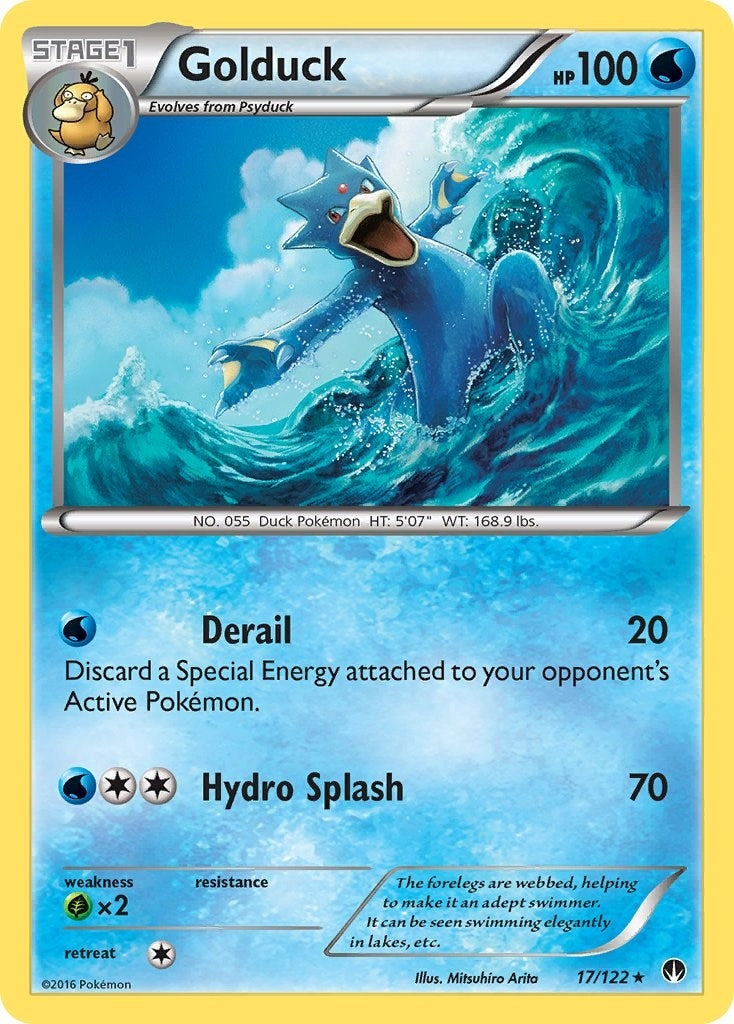 Image for Golduck (17/122) (XY - BREAKpoint) - Pokemon
