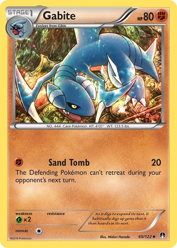 Image for Gabite (69/122) (XY - BREAKpoint) - Pokemon