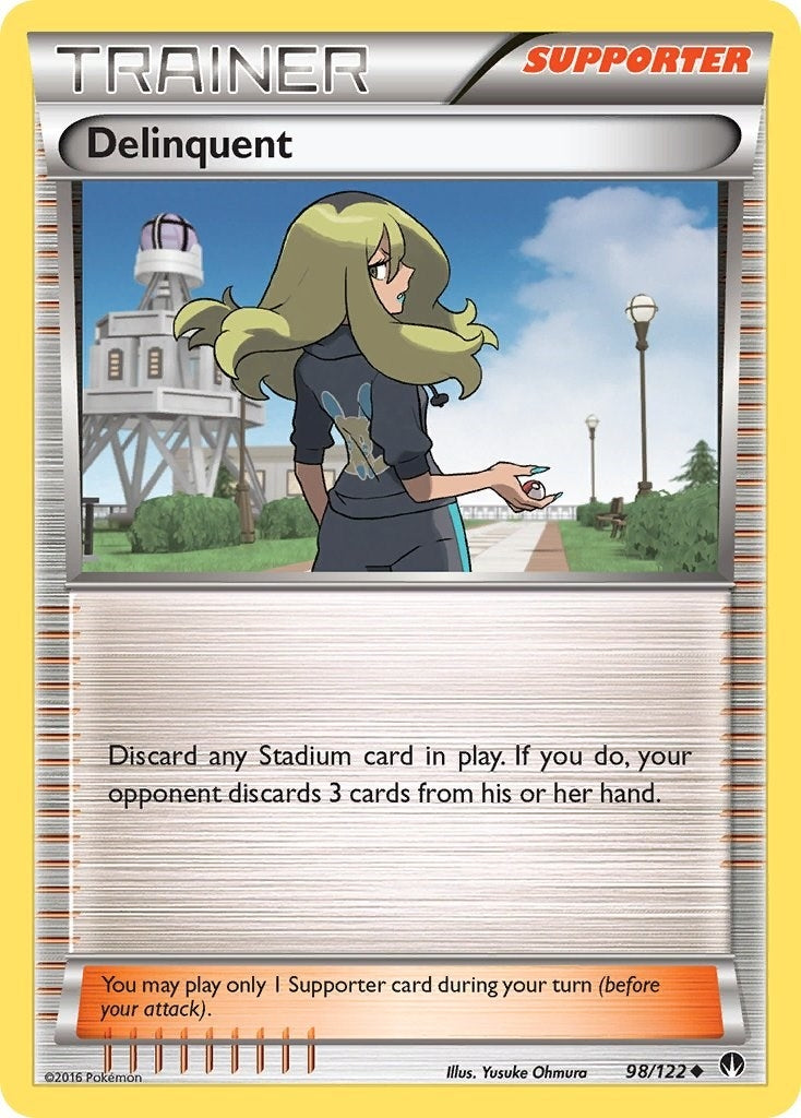 Image for Delinquent (98/122) (XY - BREAKpoint) - Pokemon