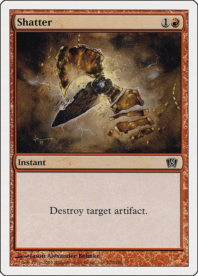 Image for Shatter (220) (8th Edition) - Magic: The Gathering