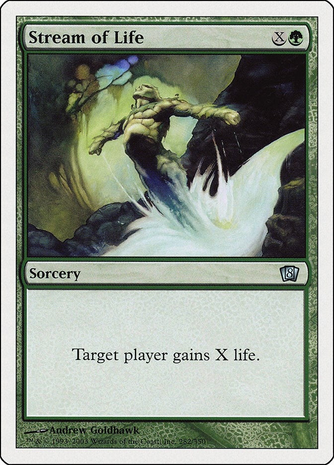 Image for Stream of Life (282) (8th Edition) - Magic: The Gathering