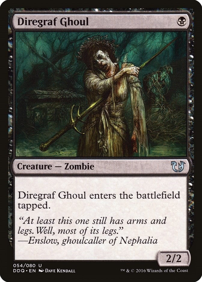 Image for Diregraf Ghoul (54) (Duel Decks: Blessed vs. Cursed) - Magic: The Gathering