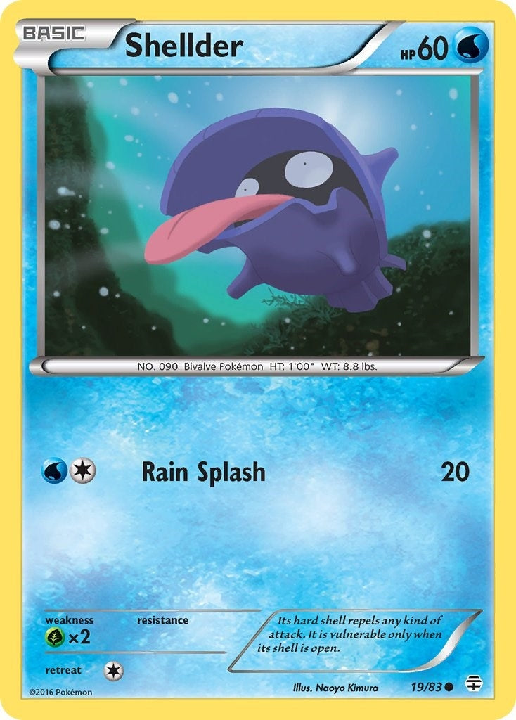 Image for Shellder (19/83) (Generations) - Pokemon