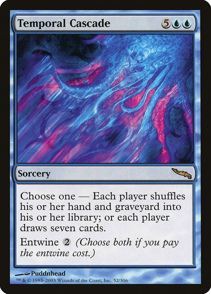 Image for Temporal Cascade (52) (Mirrodin) - Magic: The Gathering