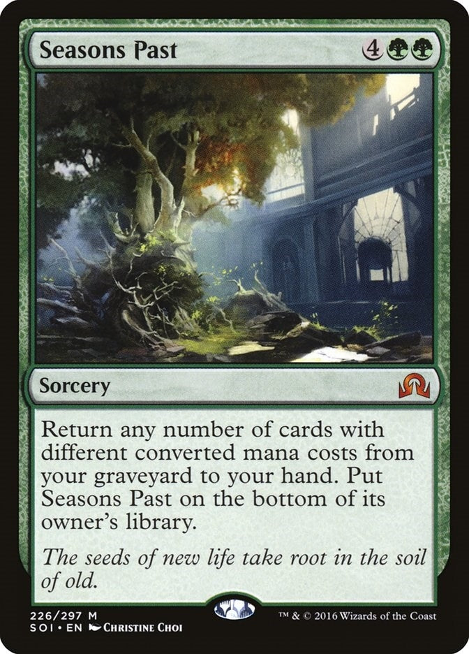 Image for Seasons Past (226) (Shadows over Innistrad) - Magic: The Gathering