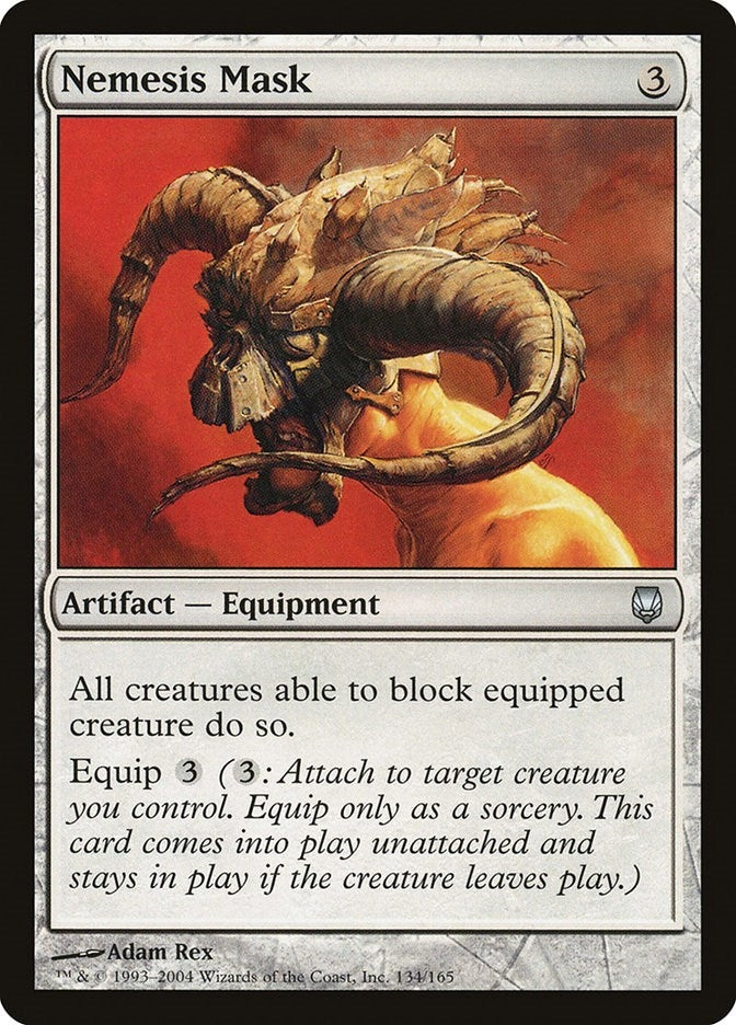 Image for Nemesis Mask (134) (Darksteel) - Magic: The Gathering