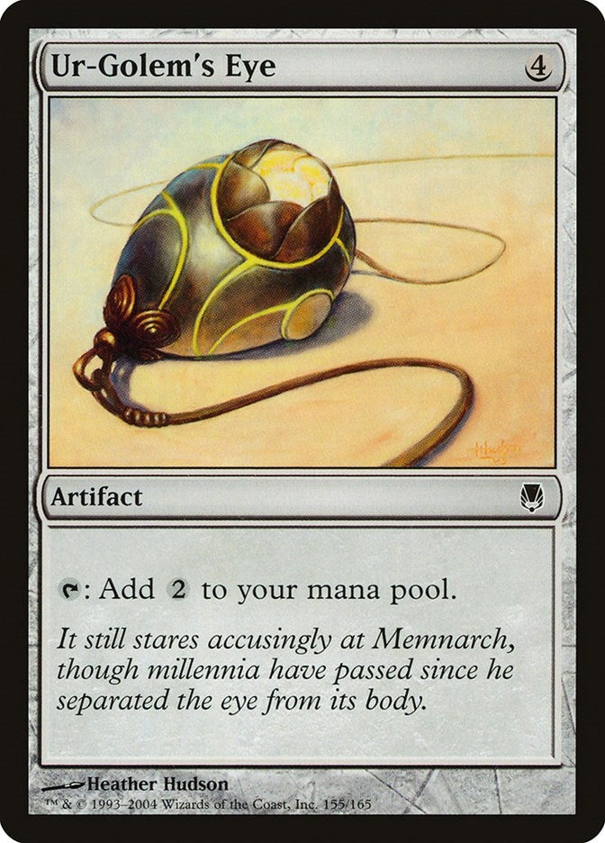 Image for Ur-Golem's Eye (155) (Darksteel) - Magic: The Gathering