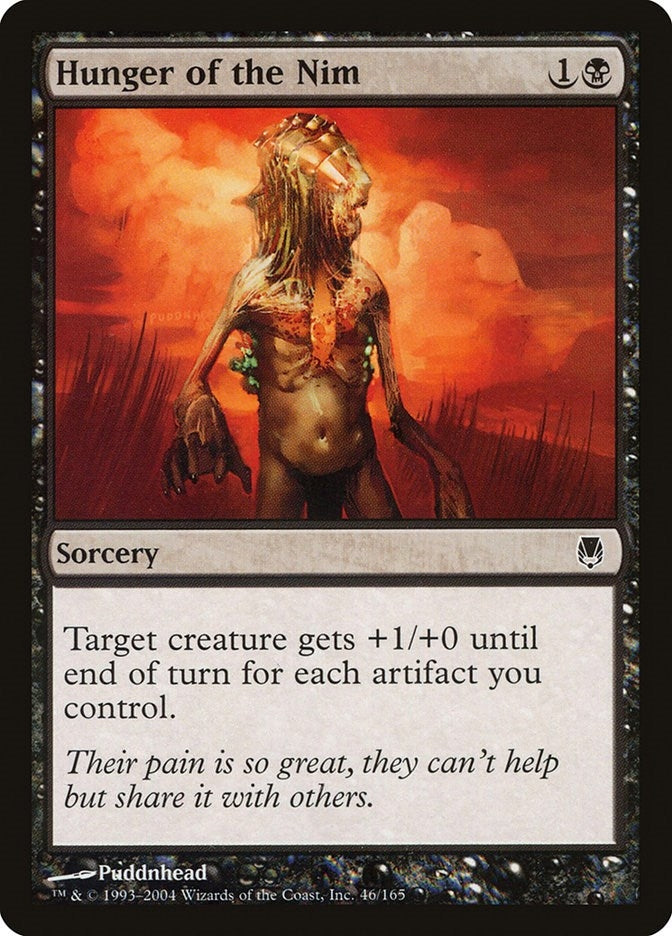 Image for Hunger of the Nim (46) (Darksteel) - Magic: The Gathering