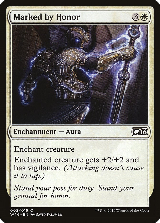 Image for Marked by Honor (2) (Welcome Deck 2016) - Magic: The Gathering