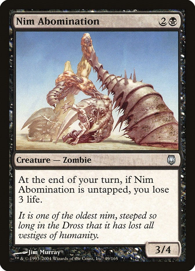Image for Nim Abomination (49) (Darksteel) - Magic: The Gathering