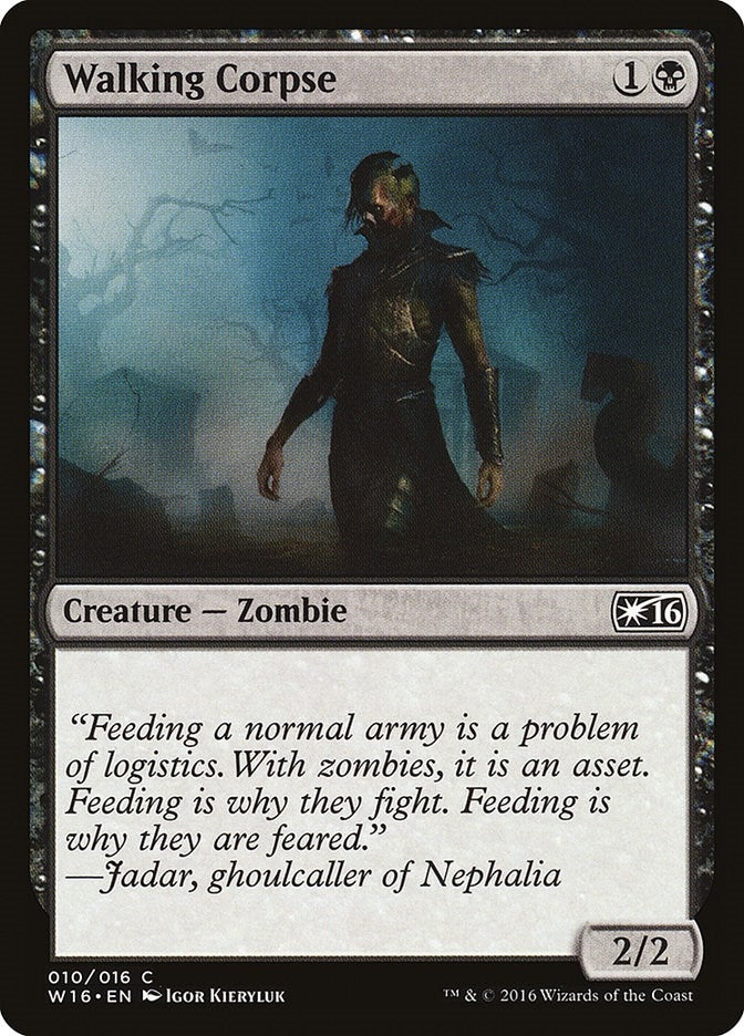 Image for Walking Corpse (10) (Welcome Deck 2016) - Magic: The Gathering