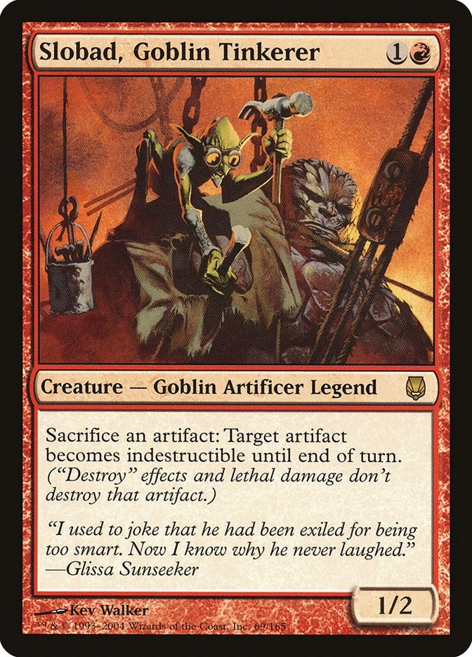 Image for Slobad, Goblin Tinkerer (69) (Darksteel) - Magic: The Gathering