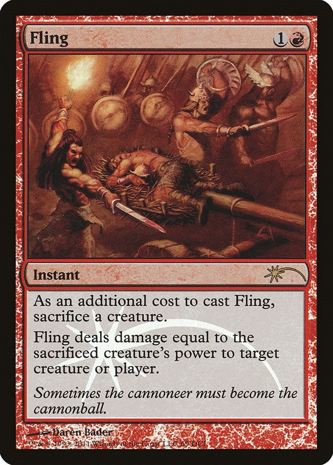 Image for Fling (69) (WPN & Gateway Promos) - Magic: The Gathering
