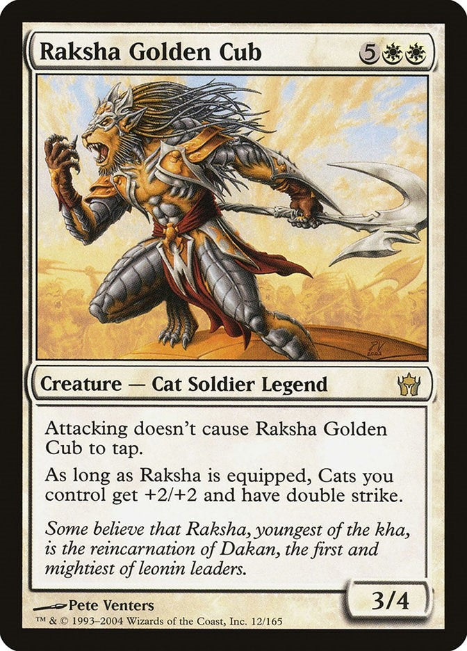 Image for Raksha Golden Cub (12) (Fifth Dawn) - Magic: The Gathering