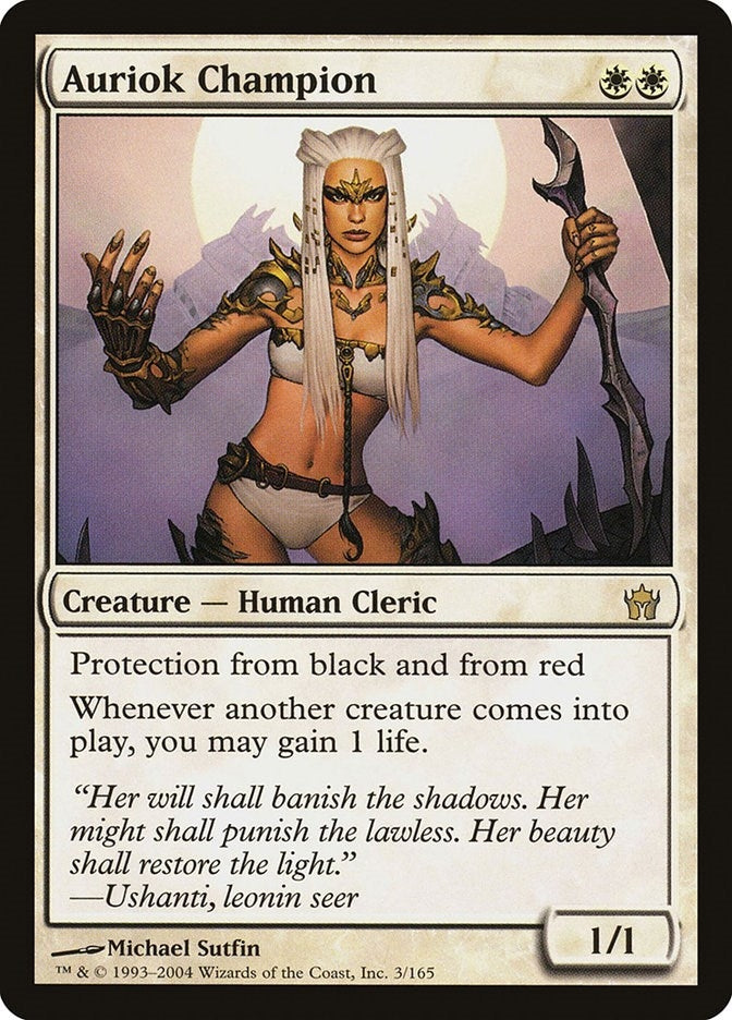 Image for Auriok Champion (3) (Fifth Dawn) - Magic: The Gathering