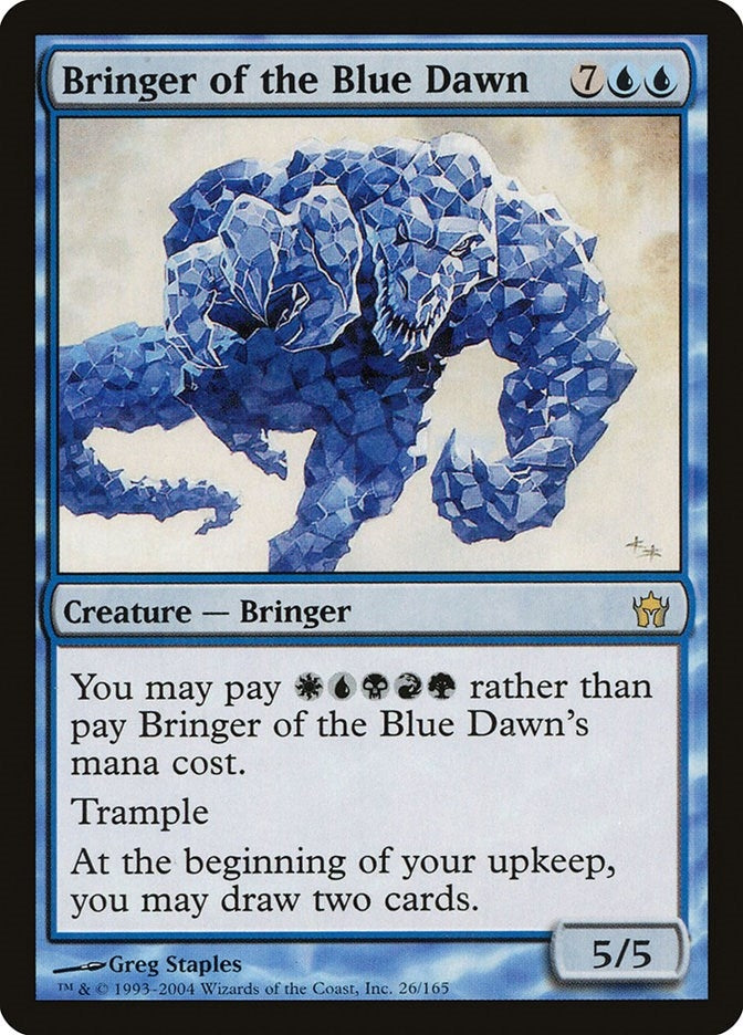 Image for Bringer of the Blue Dawn (26) (Fifth Dawn) - Magic: The Gathering