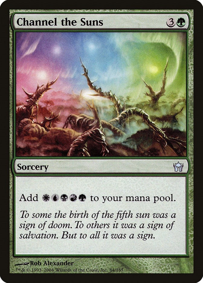 Image for Channel the Suns (84) (Fifth Dawn) - Magic: The Gathering